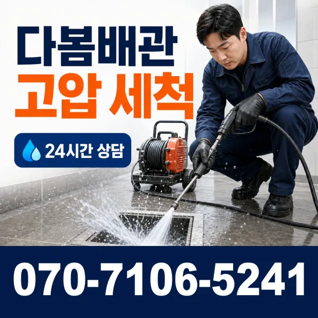 부산 영도구 찬새미길 배수구뚫기 상담 이미지 4